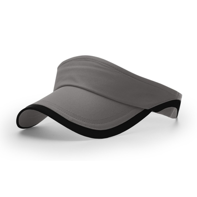 Personalização Tecido leve Visor de sol Caps Visor de corrida chapéu