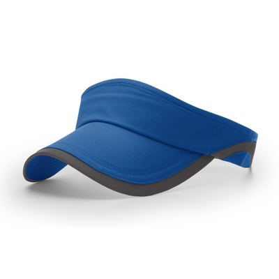 Personalização Tecido leve Visor de sol Caps Visor de corrida chapéu