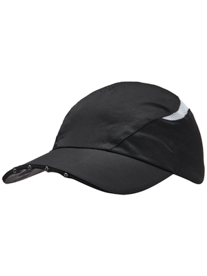 100% de poliéster de microfibra LED, capuz de bola iluminada para corrida noturna