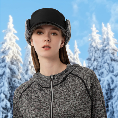 Homens ou Mulheres Chapéus de Inverno Chapéus Quentes Chapéus de Falsa Pele Chapéus de Baseball Cap Trapper Chapéus de Caça