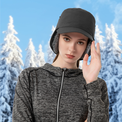 Homens ou Mulheres Chapéus de Inverno Chapéus Quentes Chapéus de Falsa Pele Chapéus de Baseball Cap Trapper Chapéus de Caça