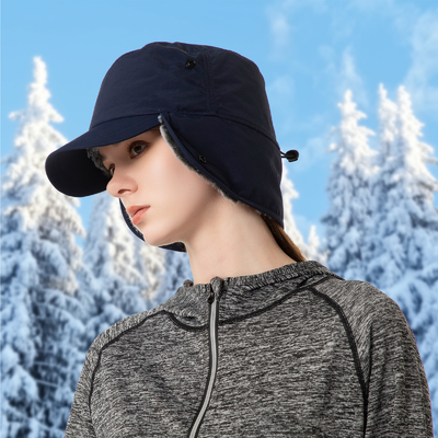 Homens ou Mulheres Chapéus de Inverno Chapéus Quentes Chapéus de Falsa Pele Chapéus de Baseball Cap Trapper Chapéus de Caça
