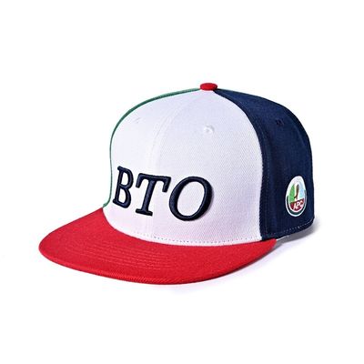 ODM liso do OEM do logotipo do bordado de Hip Hop Bill Gorras Snapback Hats Custom
