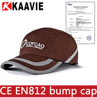 Capacete de pouco peso EN812 do ciclo da segurança da cabeça de Mesh Safety Bump Cap Protective