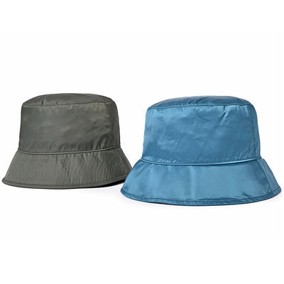 Borda longa de pesca exterior reversível UPF50+ do chapéu 6cm da cubeta da tela que caminha tampões