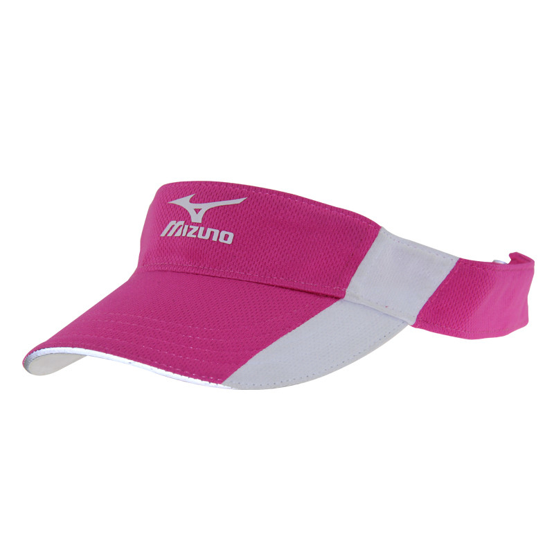 Logotipo refletor Visor solar Caps Polymesh Esporte Visor solar Chapéu respirável