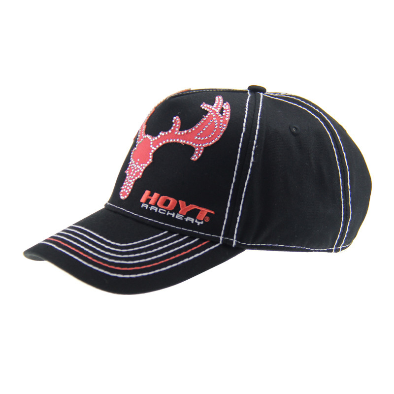 Visor pré-curvado Borracha de algodão Baseball Cap 5 Panel Homens Caça Baseball Hat