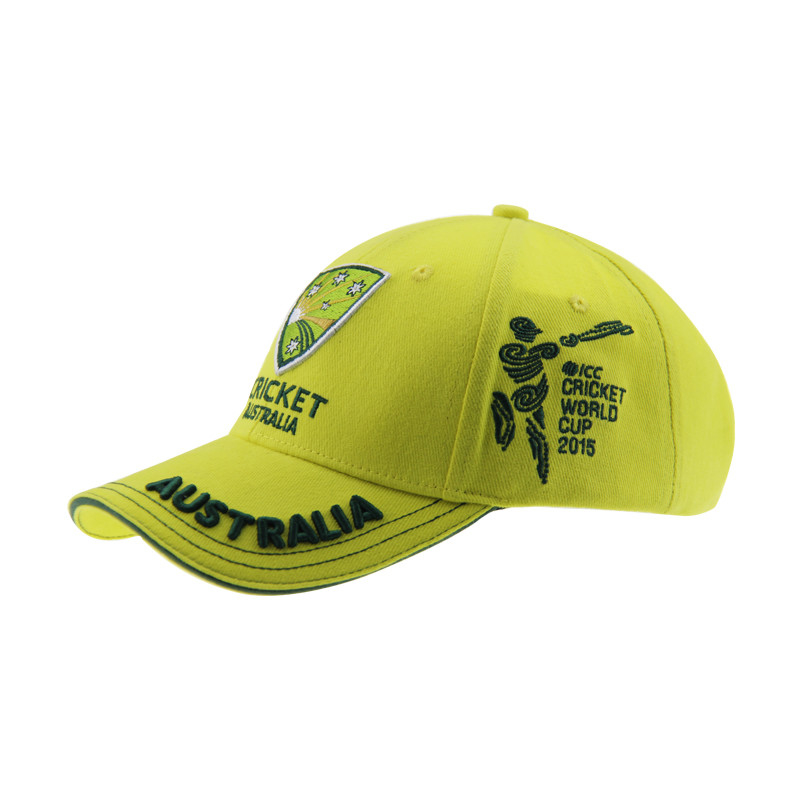 Capuz de basebol de algodão de qualidade durável bordado para o exterior, chapéu de basebol masculino/mulher para críquete