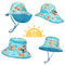 Chapéus nadadores da praia do verão das crianças do tampão do chapéu de Sun da criança com venda por atacado de Upf