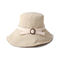 Algodão 60cm dos chapéus da cubeta da senhora Women Floral Outdoor do OEM para o verão