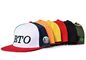 ODM liso do OEM do logotipo do bordado de Hip Hop Bill Gorras Snapback Hats Custom